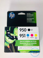 GENUINE 4-PACK HP 950 BLACK  951 COLOR INK OFFICEJET PRO 8600 SEALED BOXES
