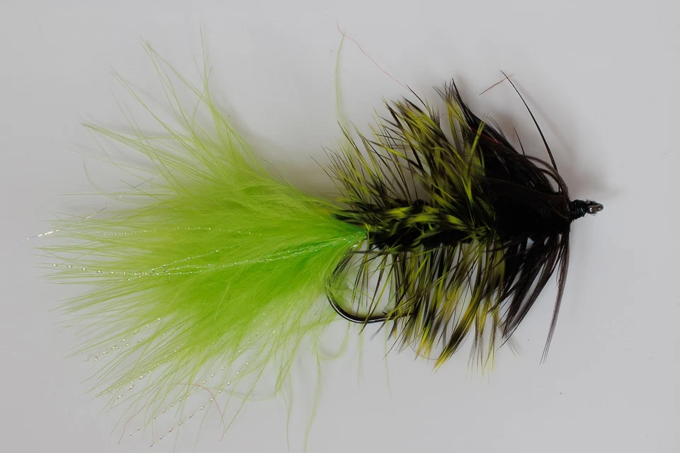 Fliegentom Hechtstreamer Woolleybugger für Raubfisch - Bild 3 von 4