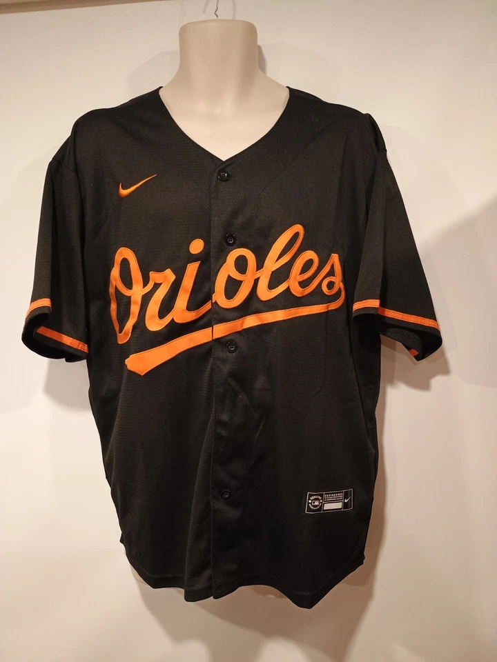 Camiseta Gunnar Henderson Baltimore Orioles negra/naranja. Talla: Grande (Hombre) Foto 2 de 4