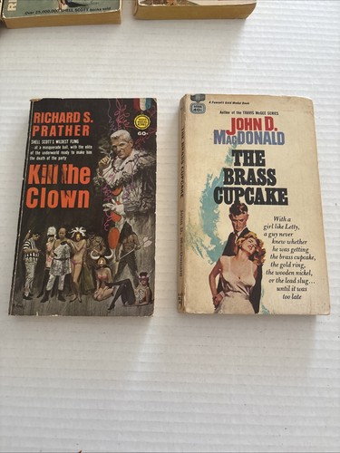 Lot Of 14 Mystery Thriller Crime Books Vintage Edward S Aaron’s Richard Prather - Bild 16 von 21