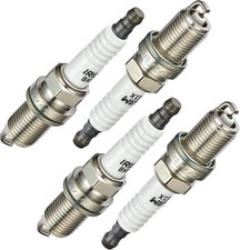 Set of 4 Iridium Spark Plug Compatible with Various Vehicles 1.4L 1.5L 1.6L 1.8L