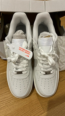 Nike Air Force 1 Low Herren Sneaker Weiß Low Top EU 42 (US 8,5)