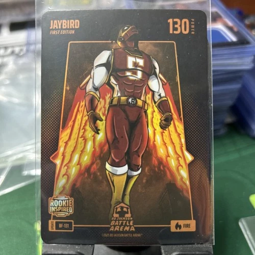 Bo Jackson Battle Arena Update Fire Battlefoil JAYBIRD Jayden Daniels RC BF-131