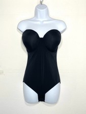 NWD Wacoal Women's 36G Red Carpet Strapless Shaping Bodybriefer 801219 Black