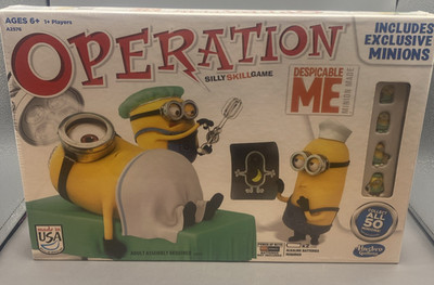 New Hasbro Despicable Me Operation Minions Silly Skill 2013 Board Game Sealed