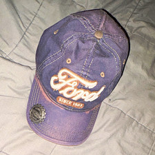 Ford Since 1903 Embroidered Blue Baseball Cap...
