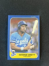 1986 Fleer #5 George Brett Baseball Card