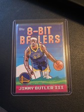 2025 Topps Jimmy Butler III #8B-13 8-Bit Ballers Golden State Warriors