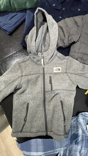 The North Face Boys Xs 6 Fleece Zip Hoodie - Picture 2 of 9