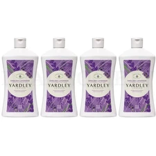 Yardley London English Lavender Liquid Hand Soap Refill 16oz Lot of 4