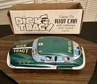 Schylling Dick Tracy Tin Riot Car w/ Authentic Siren Sound