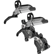 SRAM Maven Ultimate Stealth Hydraulic Disc Brake Bundle - 4-Piston, Titanium