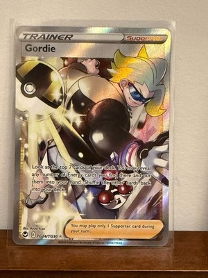 Pokémon Gordie Trainer Silver Tempest Full Art