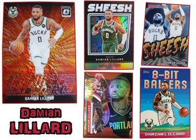 DAMIAN LILLARD Sammlung (NBA Milwaukee & Portland) PARALLELS INSERTS RAR