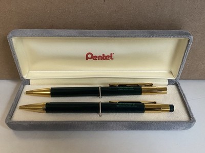 VTG Pentel Retractable Tip Double Push Mechanical PC355 Pencil & RC30Pen