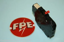 FEDERAL PACIFIC 15 AMP BREAKER THIN 1-POLE TYPE NC 120 VOLT SINGLE POLE