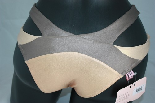 Agent Provocateur ~ MAZZY ~ bikini bottoms BNWT AP size 2 metallic UK 8/10 gold - Picture 4 of 6