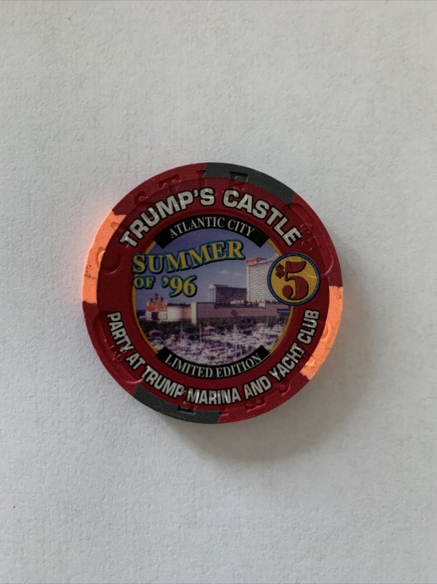 トランプ大統領　トランプキャッスル　カジノチップ トランプ大統領 トランプキャッスル カジノチップ 10TH