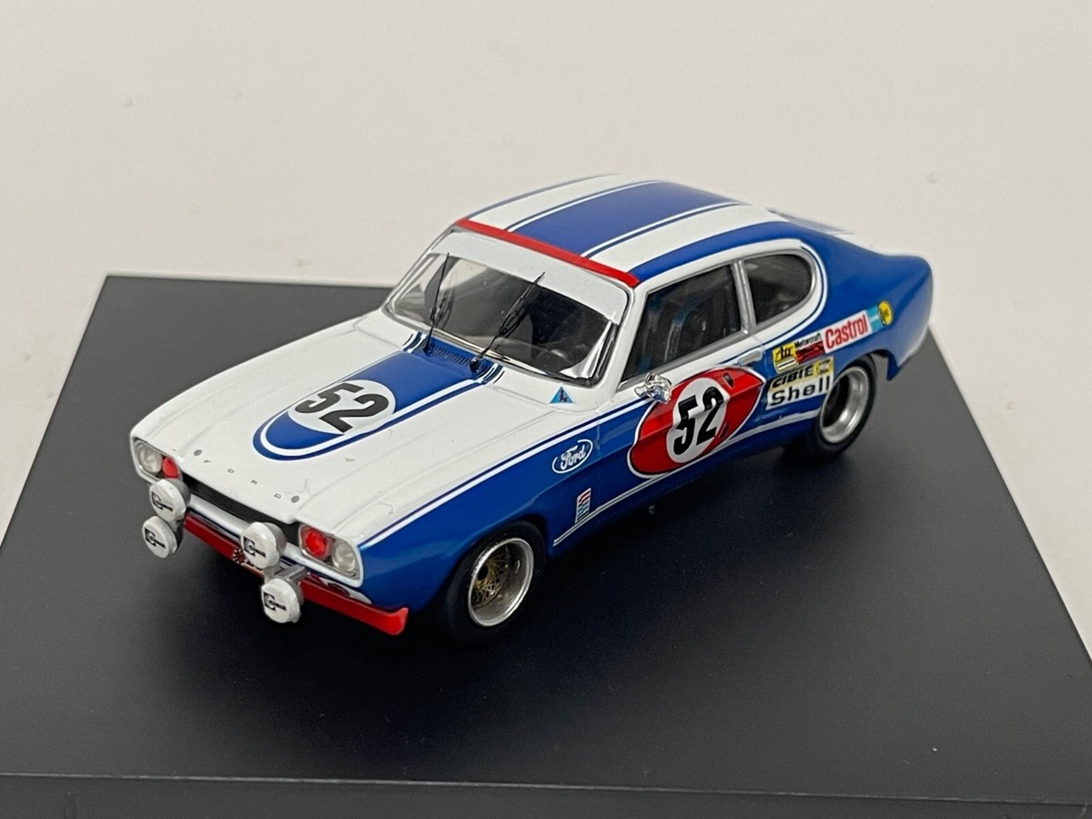 Diecast model cars Ford Capri 1/43 Trofeu 2600 LV 24h Le Mans 1973 #55