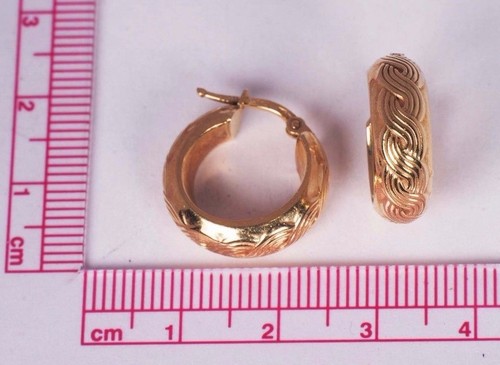 14K Gelbgold Ohrringe - Bild 2 von 4