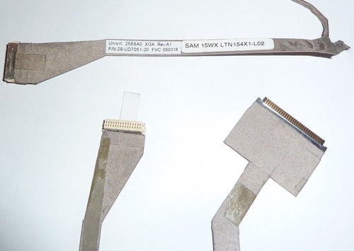 Laptop Display Cable 29-UD7051-20 00 Kabel XGA D1845 FSC Fujitsu-SIEMENS Amilo