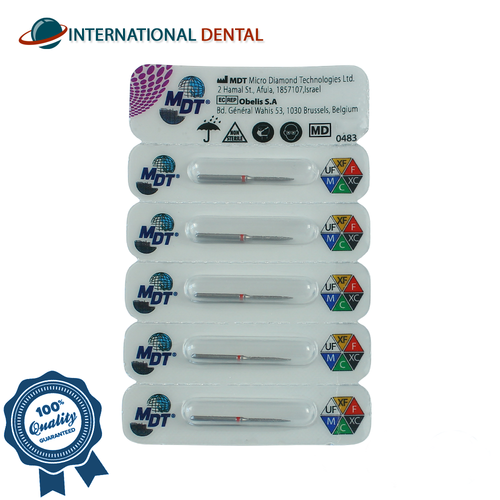 Dental MDT Flame 250 FG Diamantbohrer Zugang zu schmalen oder schwer zugänglichen Bereichen - Bild 5 von 7