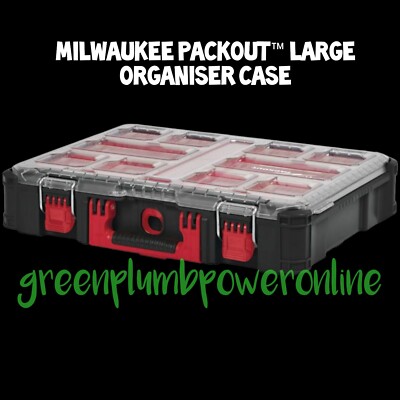 Milwaukee Werkzeugkoffer PACKOUT Organizer tragbarer Koffer 500 x 380 x 120 4932464082