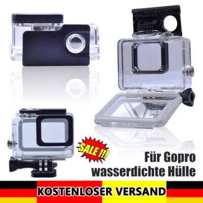 Hohe Qualität Unterwassergehäuse Für Gopro Hero5/6/7 Black Protected Case DE 
