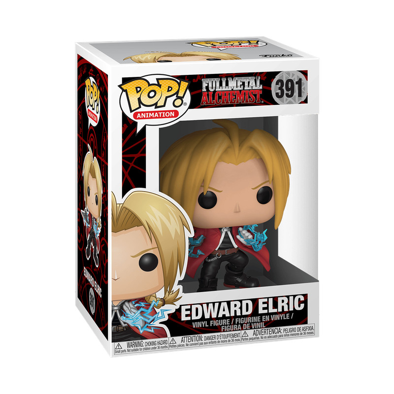 Funko Pop! Vinyl: Fullmetal Alchemist - Edward Elric #391
