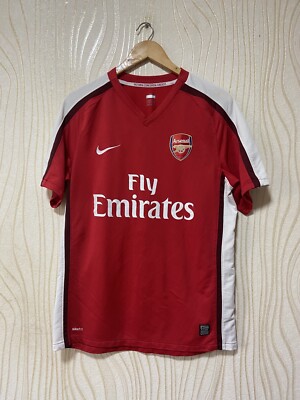 ARSENAL LONDON 2008 2010 HOME FOOTBALL SHIRT SOCCER JERSEY NIKE
