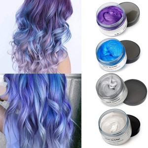 Unisex Hair Color Wax Mud Dye Cream For Life In Color Paint Party