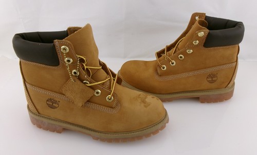 Timberland Zapatos 6 Pulgadas Premium Juniors Botas de Trigo Botas para Mujer 7.5 (Hombre 5.5) - Imagen 3 de 7