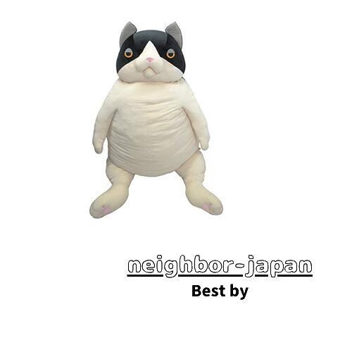 もちねこ New もちねこ ぬいぐるみ ハチワレ XXL | eBay