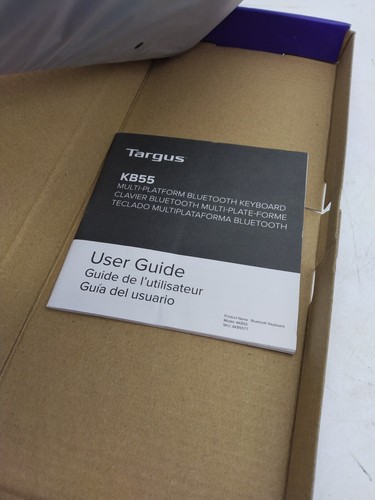 Targus Compact Multi-Device Bluetooth Antimicrobial Keyboard KB55 OPEN BOX. 283 - Picture 8 of 8