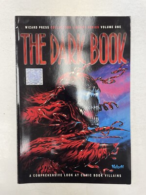 The Dark Book Comprehensive Look At Comic Book Villains Vol 1 Carnage Cover 1994