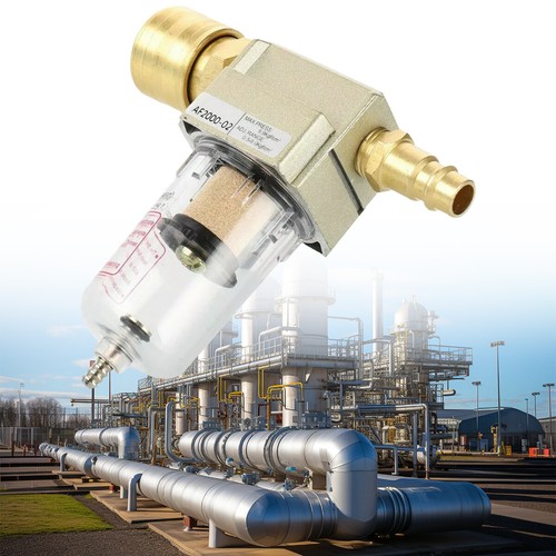 Druckluftfilter Wasserabscheider Ölabscheider INKLUSIVE 1/4" BSP Schnellkupplung - Bild 1 von 9