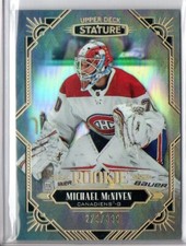 2020-21 Upper Deck Stature Michael McNiven Rookie #191 279/399