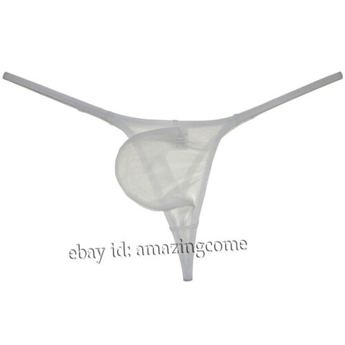 Herren Liquid Stretch Micro Tanga Unterwäsche durchsichtig Netz G Saiten Farben - Bild 19 von 21