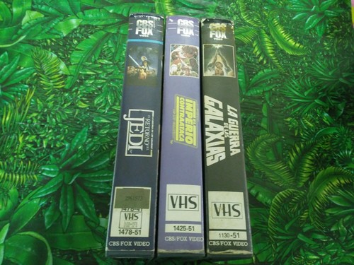 La guerra de las galaxias Star Wars VHS trilogia PRIMERA EDICIÓN ESPAÑA 1977 - 第 3/12 張圖片