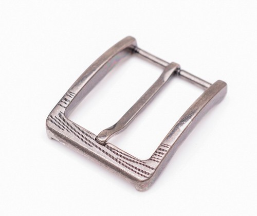 1-1/2" (40 mm) Nickel Free Single Prong Rectangular mens Belt Buckle Replacement - Picture 7 of 12