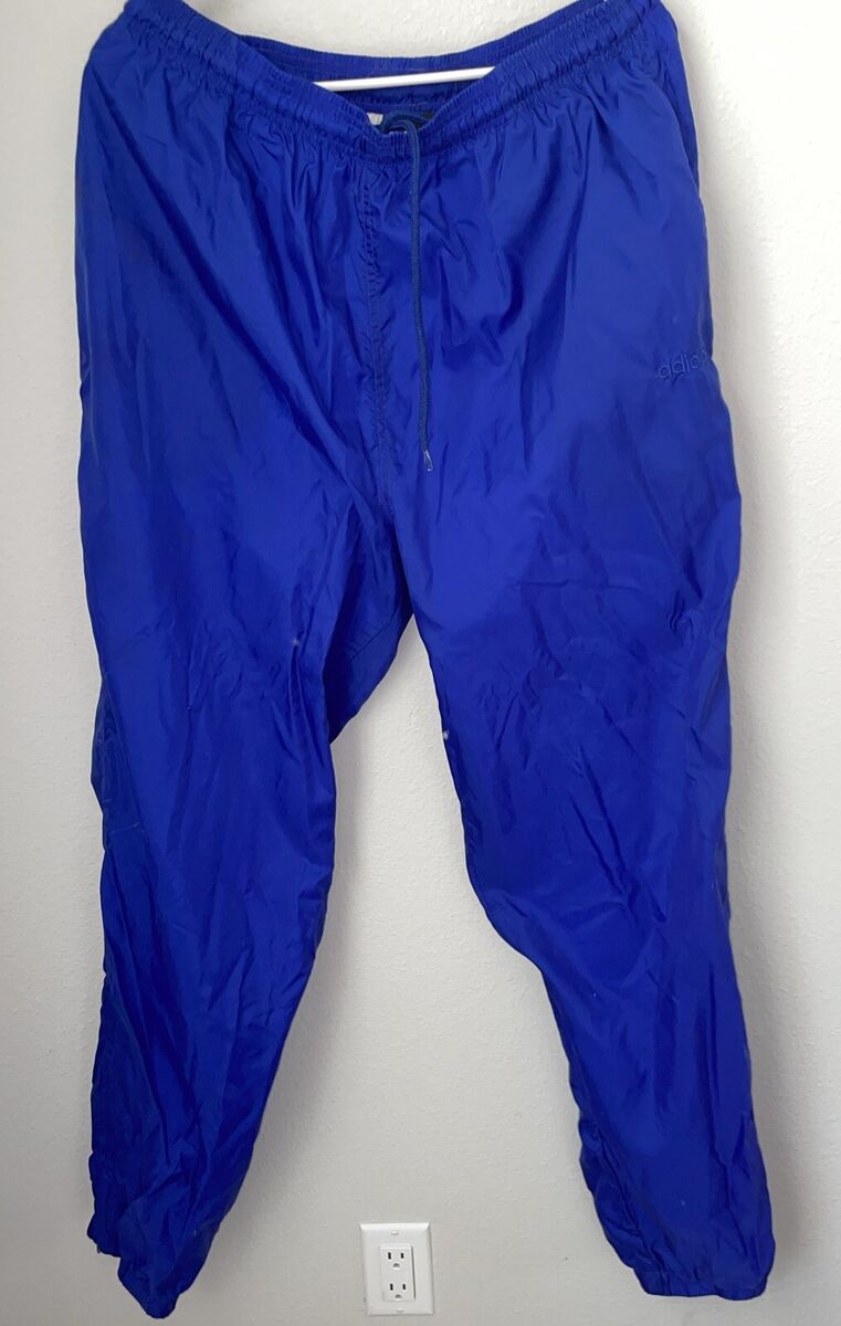 Vintage 90s Adidas Windbreaker Set Navy Blue Track Suit Sz Vintage 90s Adidas Windbreaker Set Navy Blue Track Suit Sz