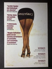 MOVIE / FILM POSTCARD, Secretary, 2003