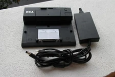 Dell PR03X E-Port Replicator Docking Station USB 3.0 Latitude + 130W AC Adapter