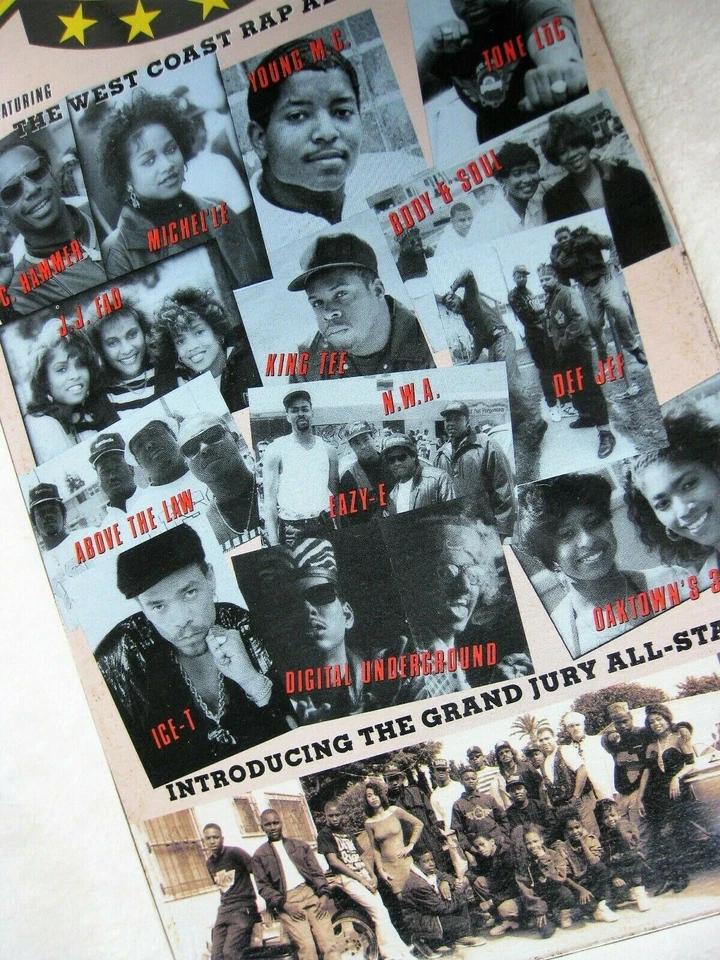 SEALED WE'RE ALL IN THE SAME GANG CD DR DRE NWA EAZY-E ICE-T LONGBOX PROMO HYPE - Image 3 of 4