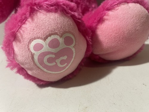 Build-A-Bear CUB CONDO Pink Fuchsia Teddy 15" Plush CC 2018 Stuffed Animal - Picture 3 of 3