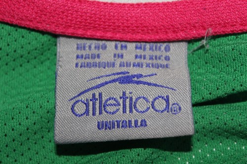 Camiseta Auténtica Olímpica México Atlética Talla UNITALLA (grande) 2004 #9 O. BRAVO - Imagen 8 de 13