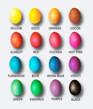 Set of 16 Soloveiko Egg Dye for Pysanka,Pysanky, Pisanka, Easter Egg, NON EDABLE