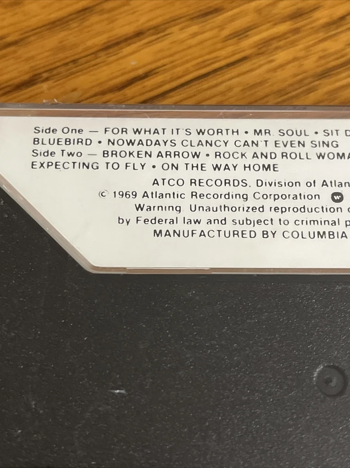 SEALED Cassette Tape Retrospective The Best of Buffalo Springfield CS 38105 Atco - Image 4 of 4