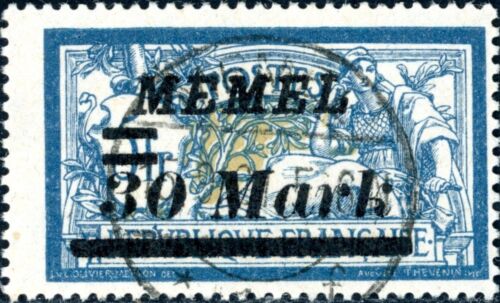 Memel Gestempelt Einzelmarke Michel 1 - 229 Auswahl - Bild 99 von 200