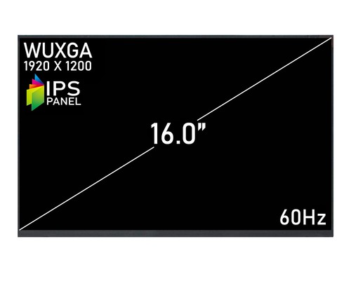 BOE NV160WUM-N41 BILDSCHIRMERSATZ 16,0" WUXGA IPS LED DISPLAY NON-TOUCH PANEL - Bild 2 von 6